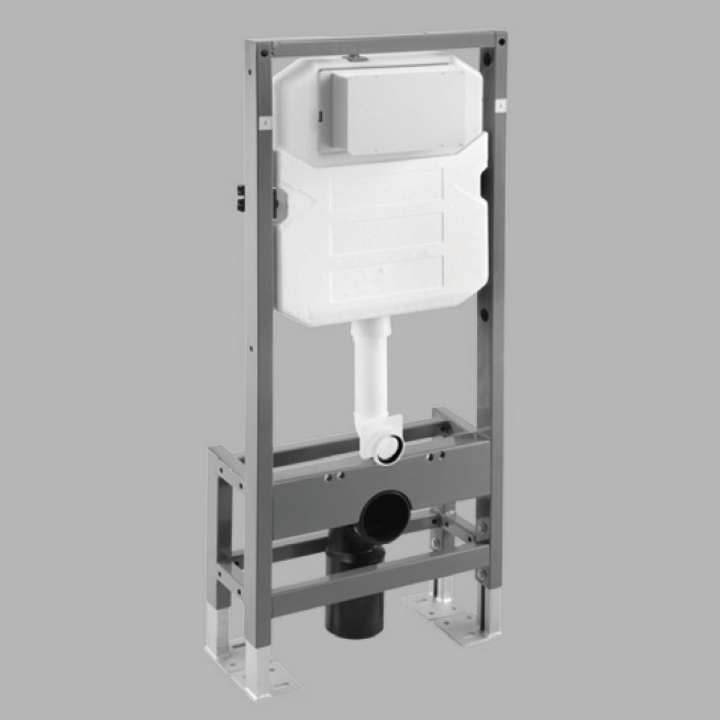 K130-A06 Concealed cistern(with k8119 frame),height 1140mm,self-standing For front actuation and for Wall-hung toilet